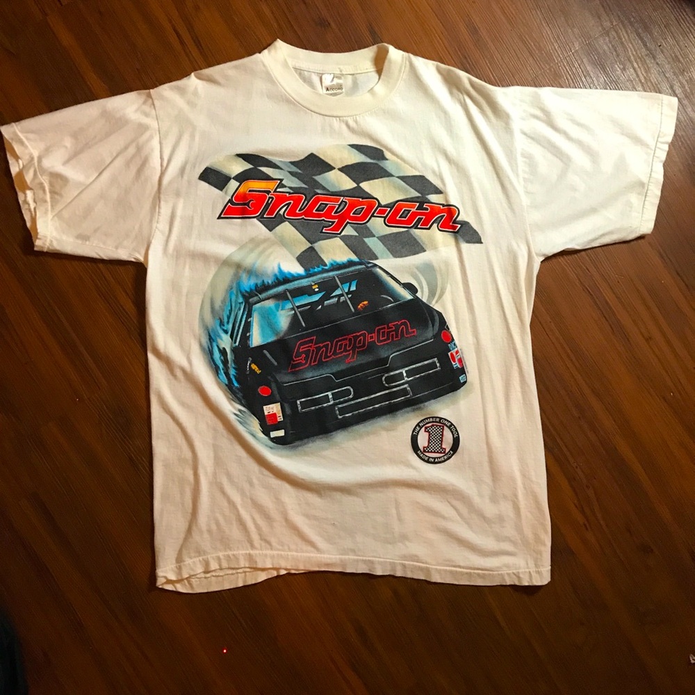 Vintage 1994 Snap-on Tools Racing T Shirt Mens XL